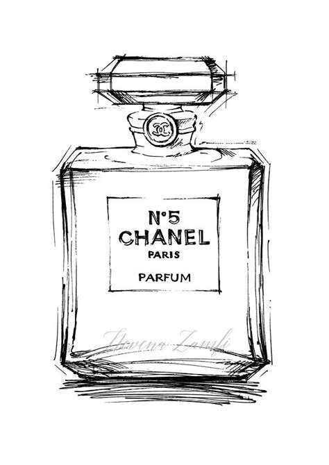 croquis coco chanel|Coco Chanel parfum.